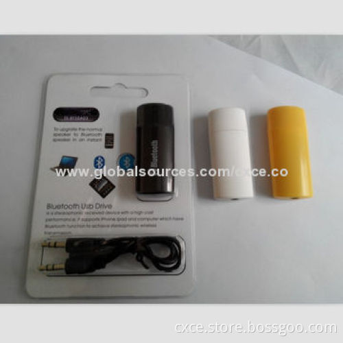 Bluetooth Audio Receiver, USB Connection, Plug-and-Play Function